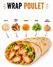 WRAP POULET