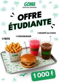 MENU ETUDIANT - GLACE PILEE COCA